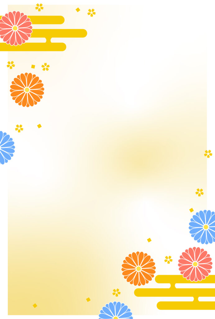 年賀状じまい 年賀状を終わりにする「年賀状じまい」のテンプレート 花