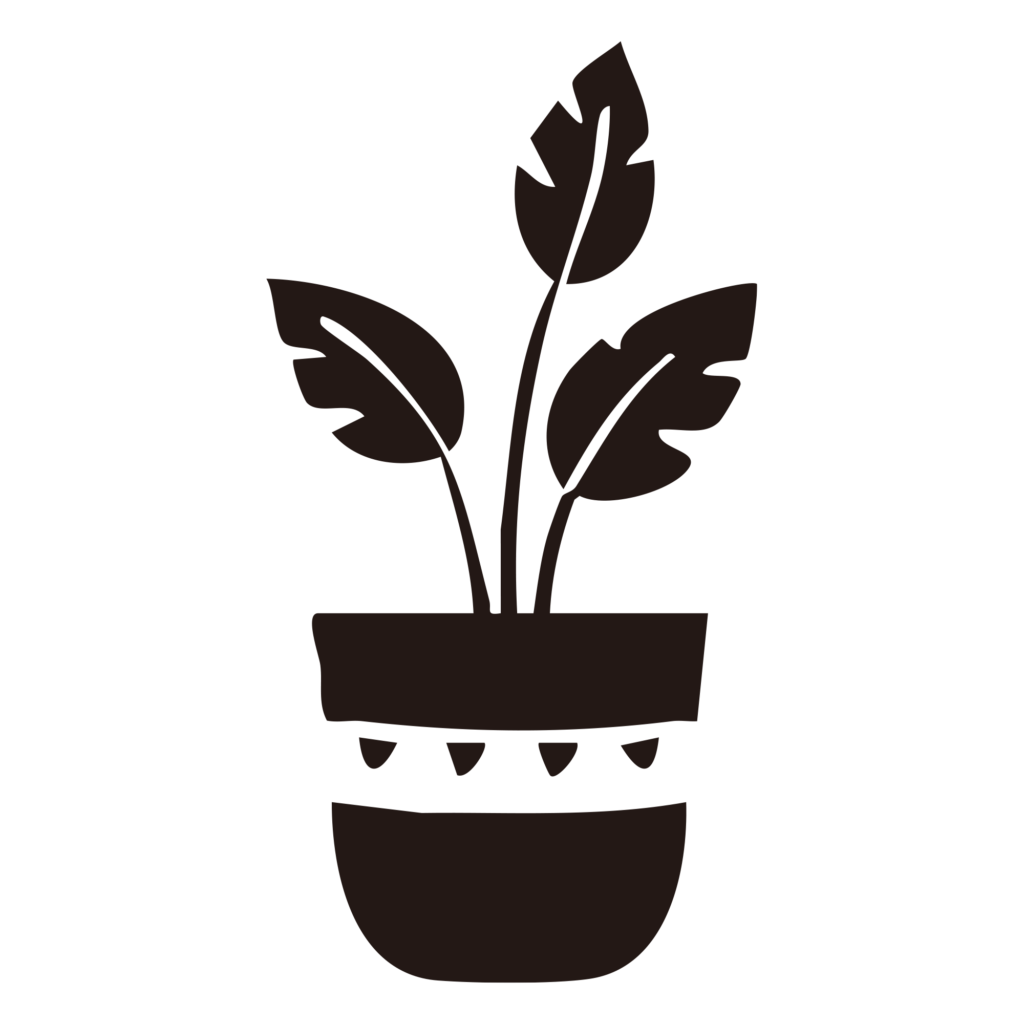 おしゃれな鉢植えに入った観葉植