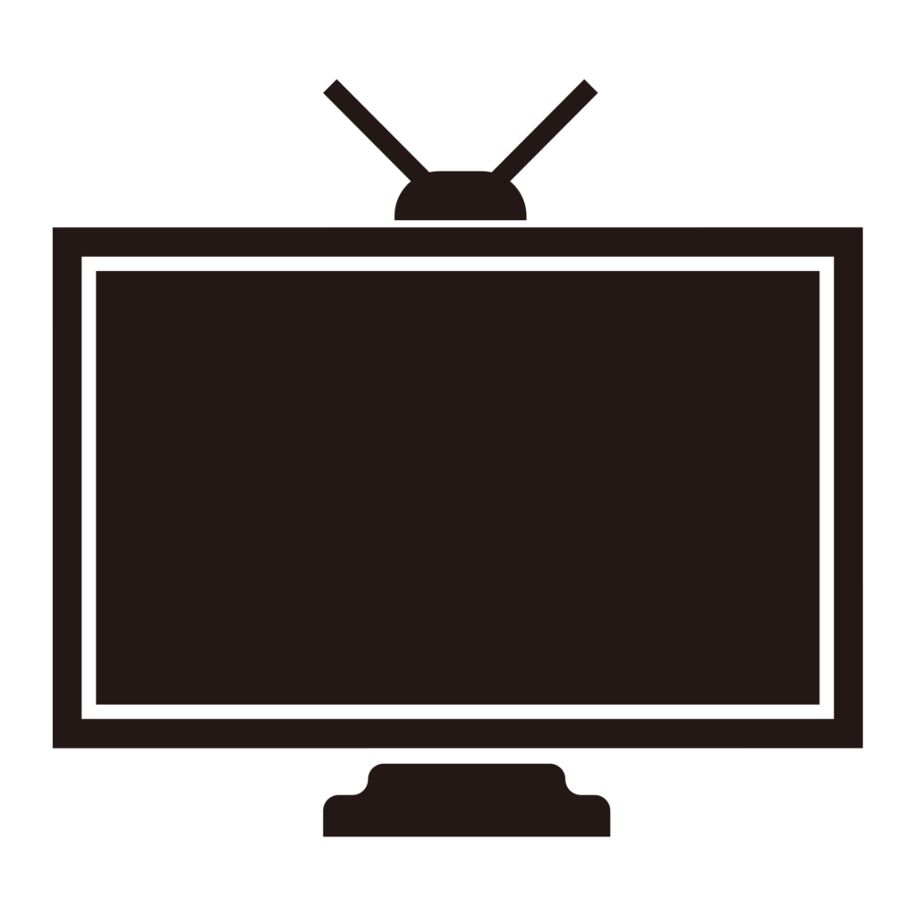 昔ながらのアンテナが付いたレト