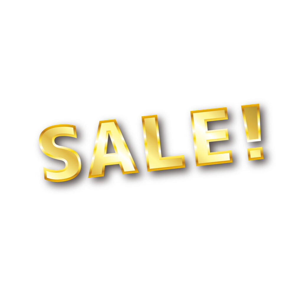 立体感のある文字表現と光沢のあ