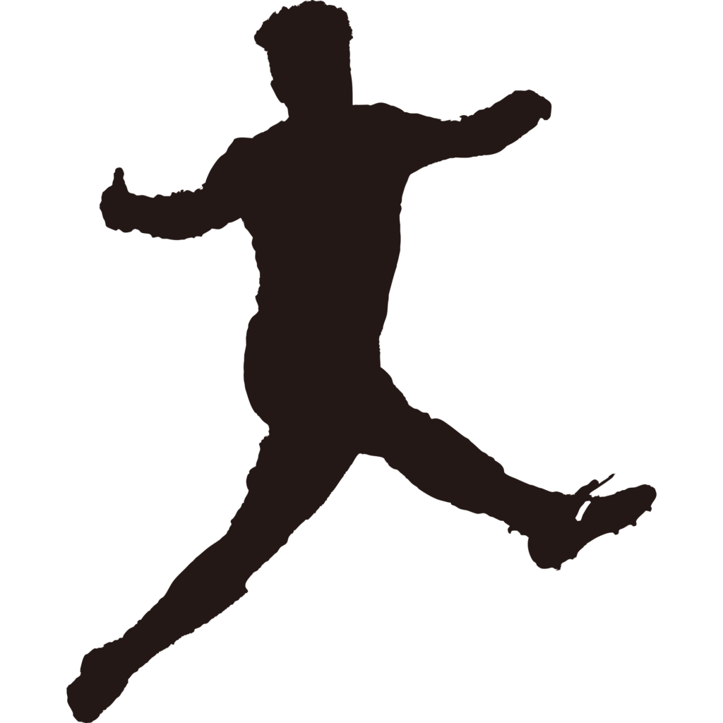 ダイナミックな動きでシュートや