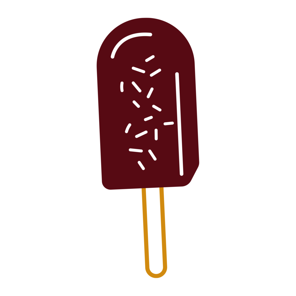 チョココーティングにトッピング