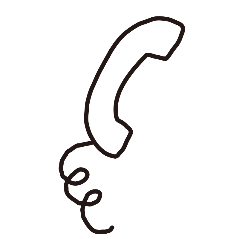 手書き風のゆるいタッチで描かれ