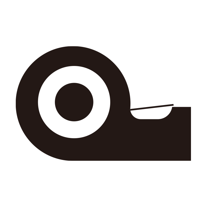 据え置き型のテープカッター（セ