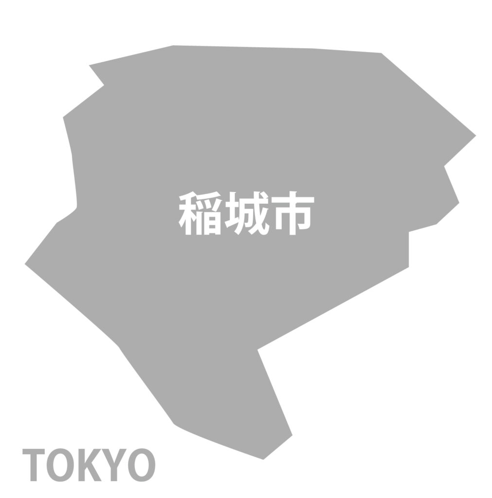 東京都「稲城市」のアイコン素材