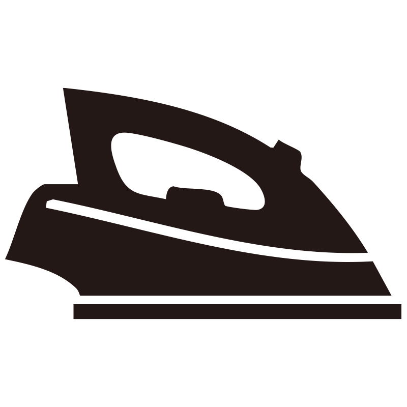 家事や生活習慣を象徴するアイロ