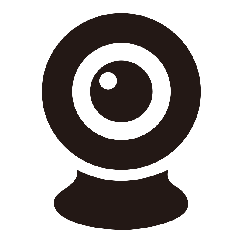 リモート会議やライブ配信で使用