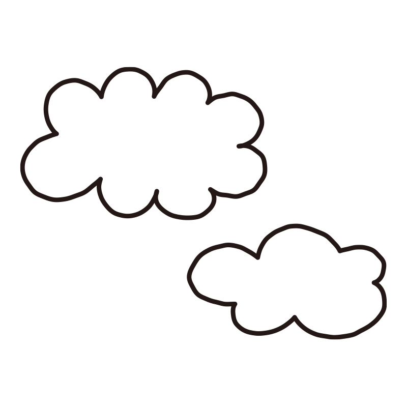 モコモコとした形が可愛らしい、