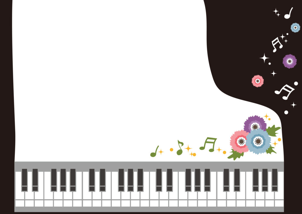 グランドピアノの形でおしゃれな