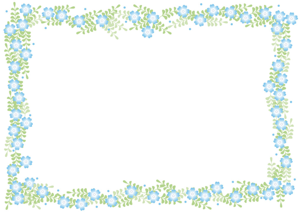 小さくてかわいいブルー「ネモフ