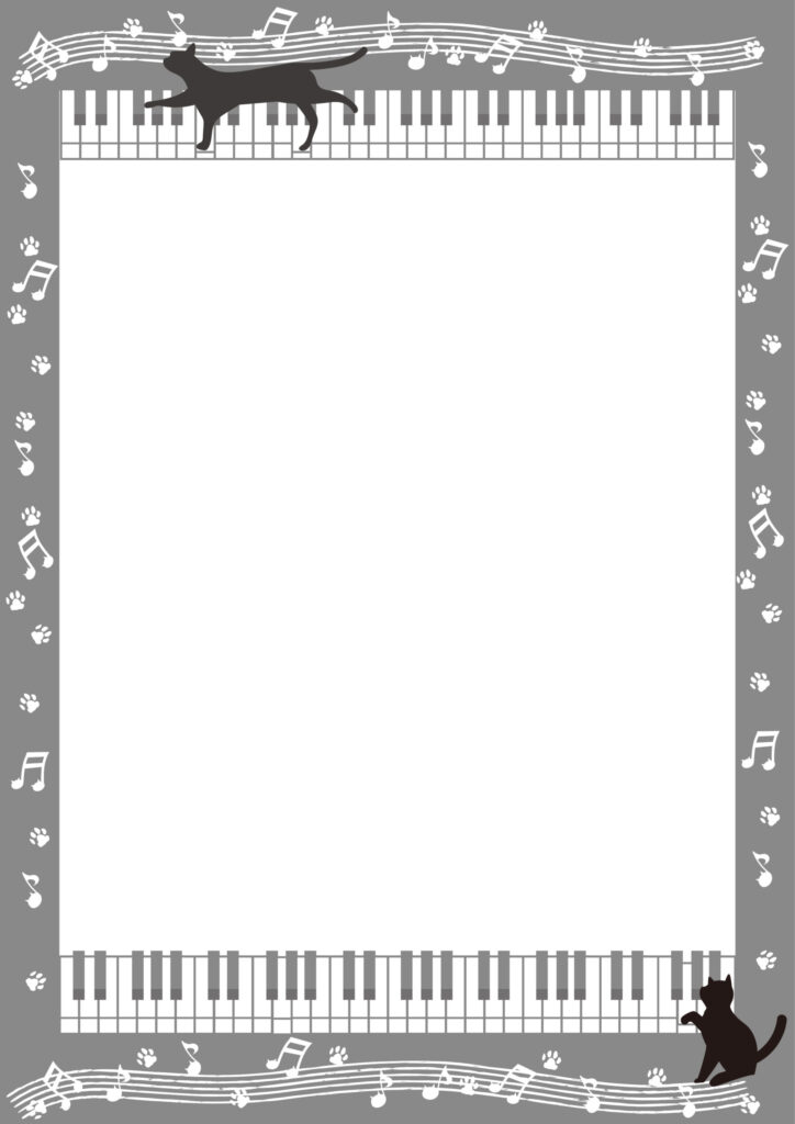 おしゃれなモノクロデザイン！鍵