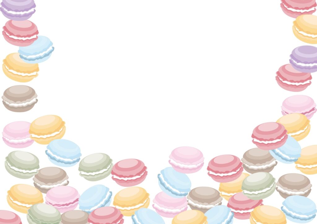 カラフルでかわいい「マカロン」