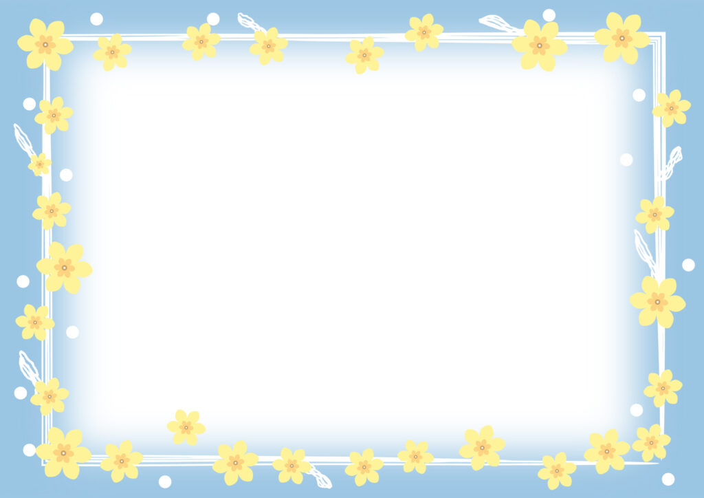 張り紙にお知らせに使えるフレー