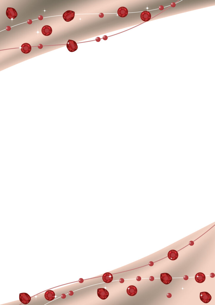 誕生石フレーム「ガーネット」！