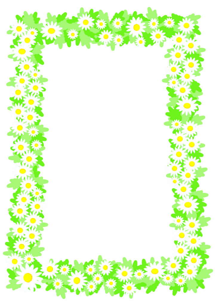 手紙の便箋やデザインに使える「