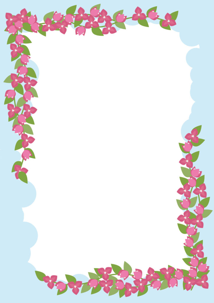 ピンクのブーゲンビリアの花の可