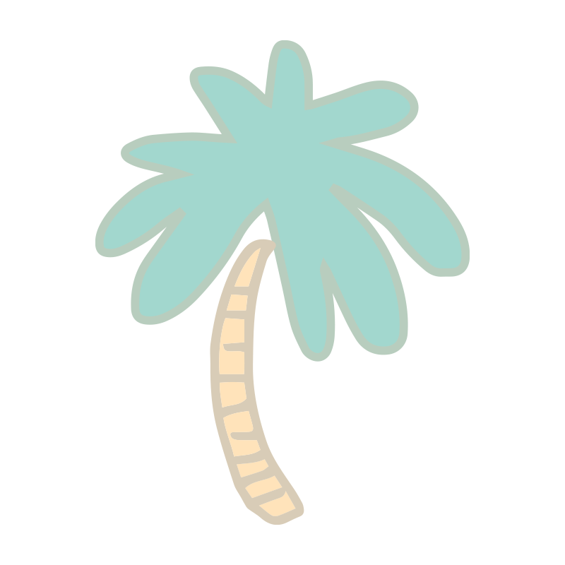 淡いブルーグリーンの葉と柔らか