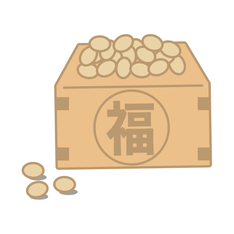 「福」の文字が書かれた升（ます