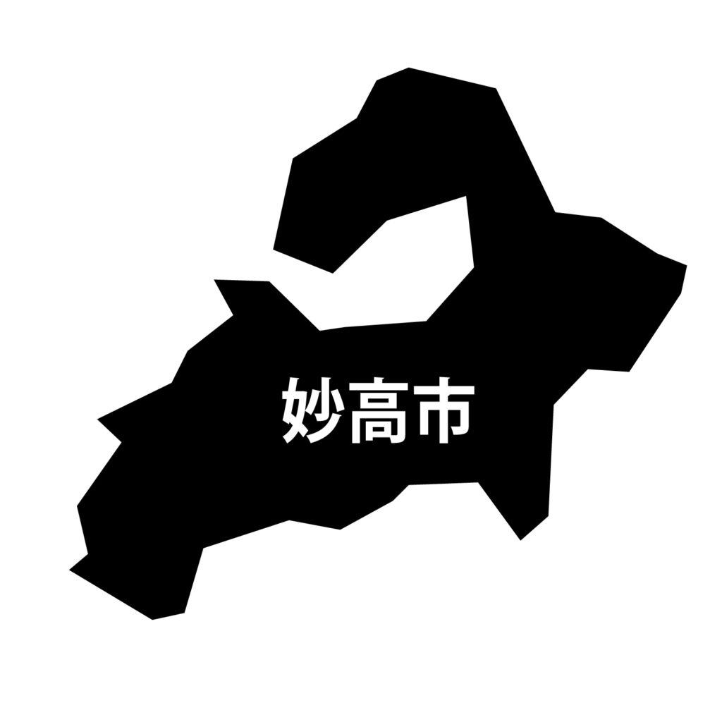 「妙高市」のアイコン素材です。