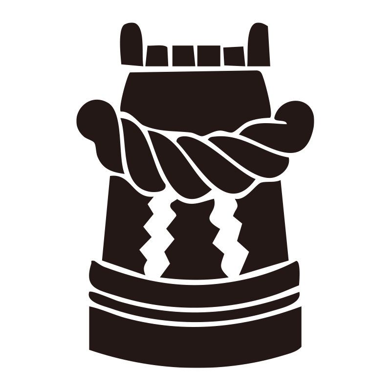 大相撲の力士が土俵入りの際に着