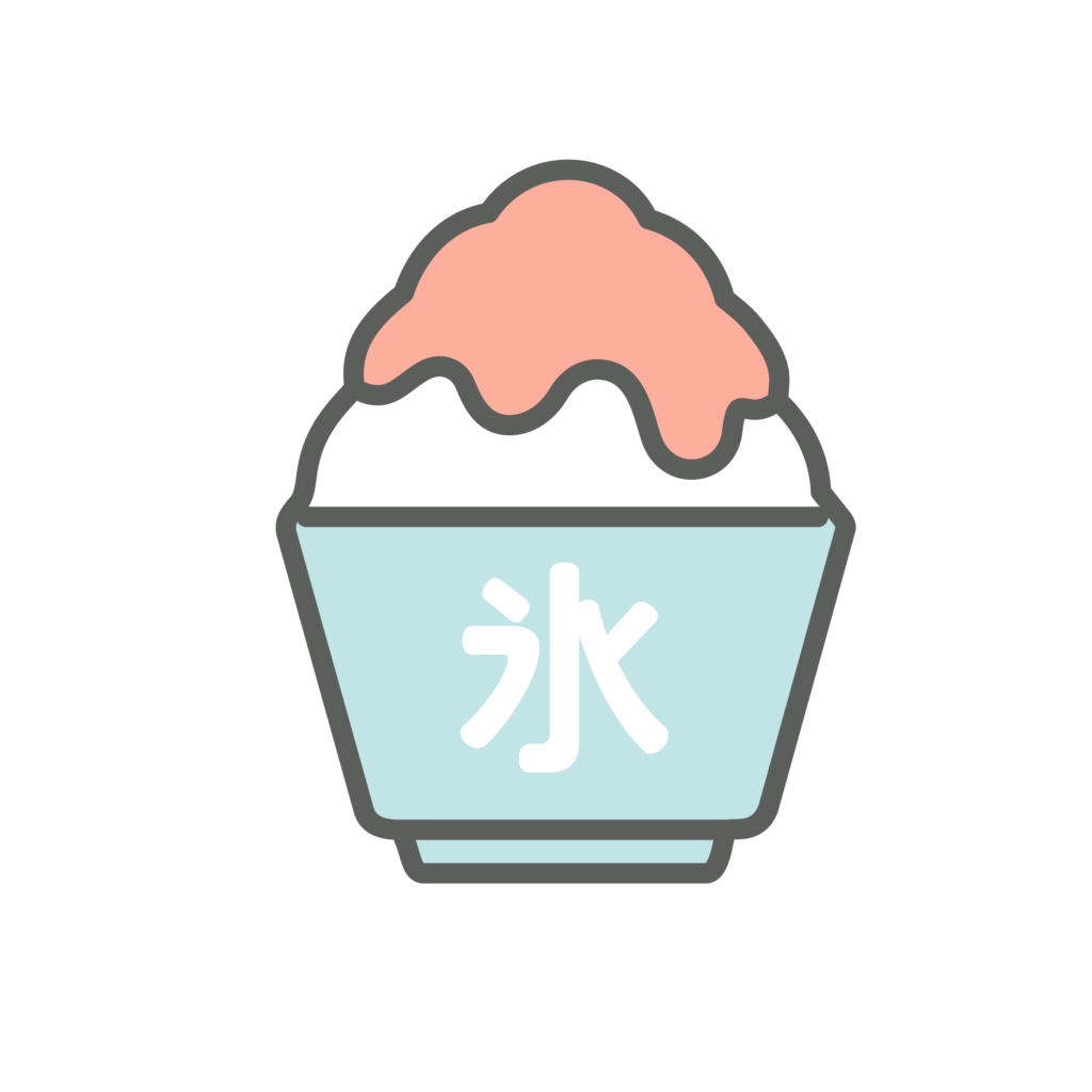 やわらかな色合いで描かれたかき