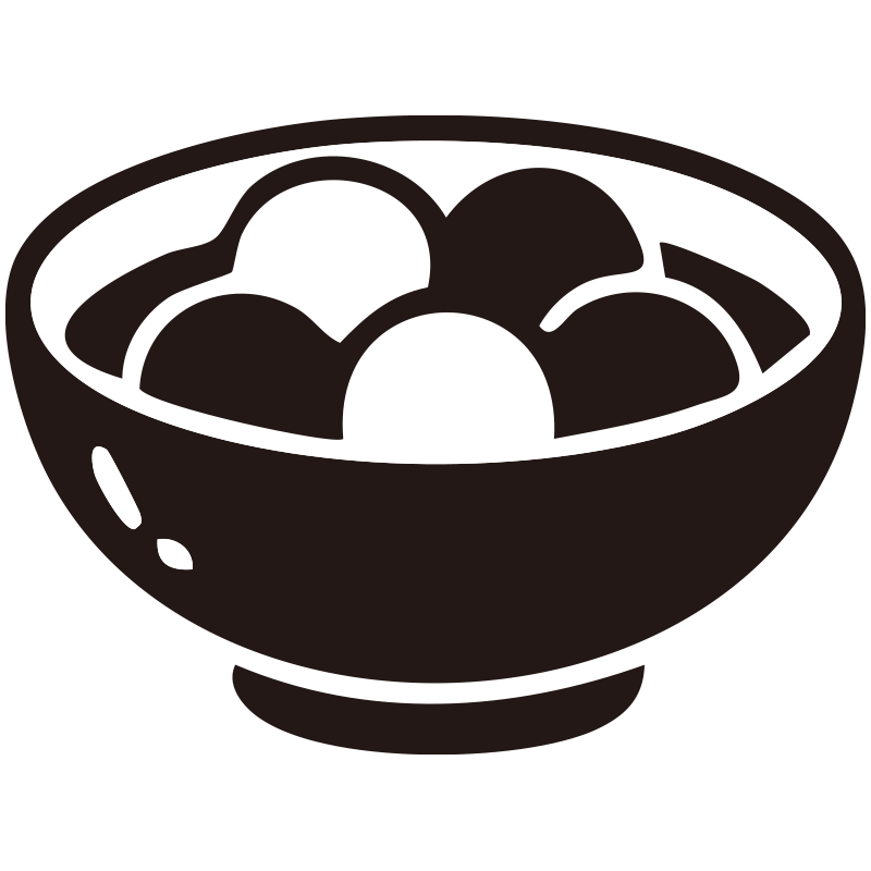 器に盛られた「白玉（しらたま）