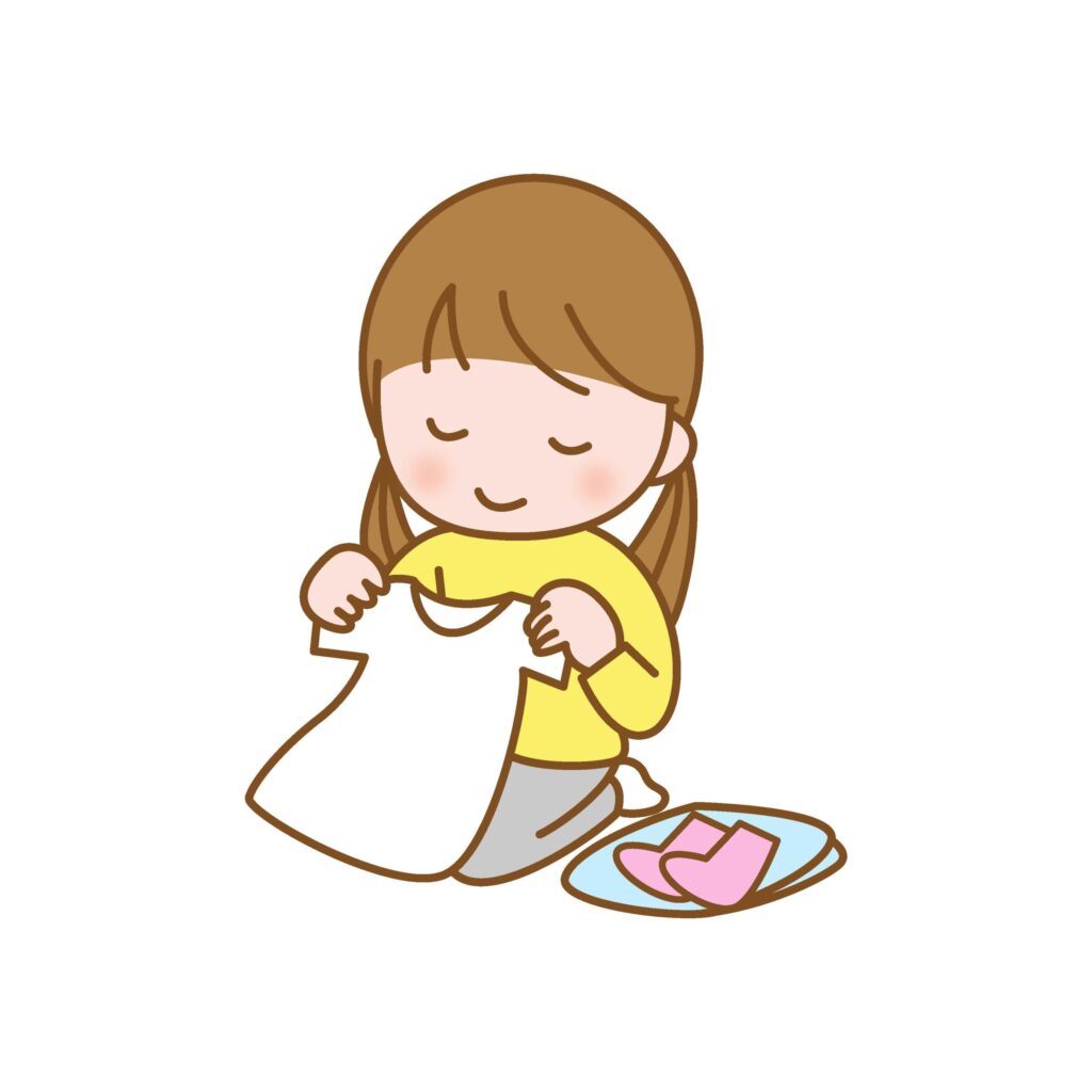 育児関連のイラスト素材です。 