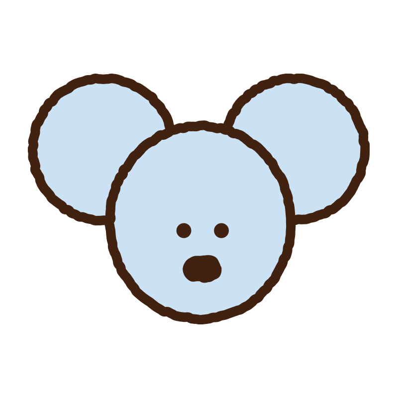 小さくて可愛らしいネズミをモチ