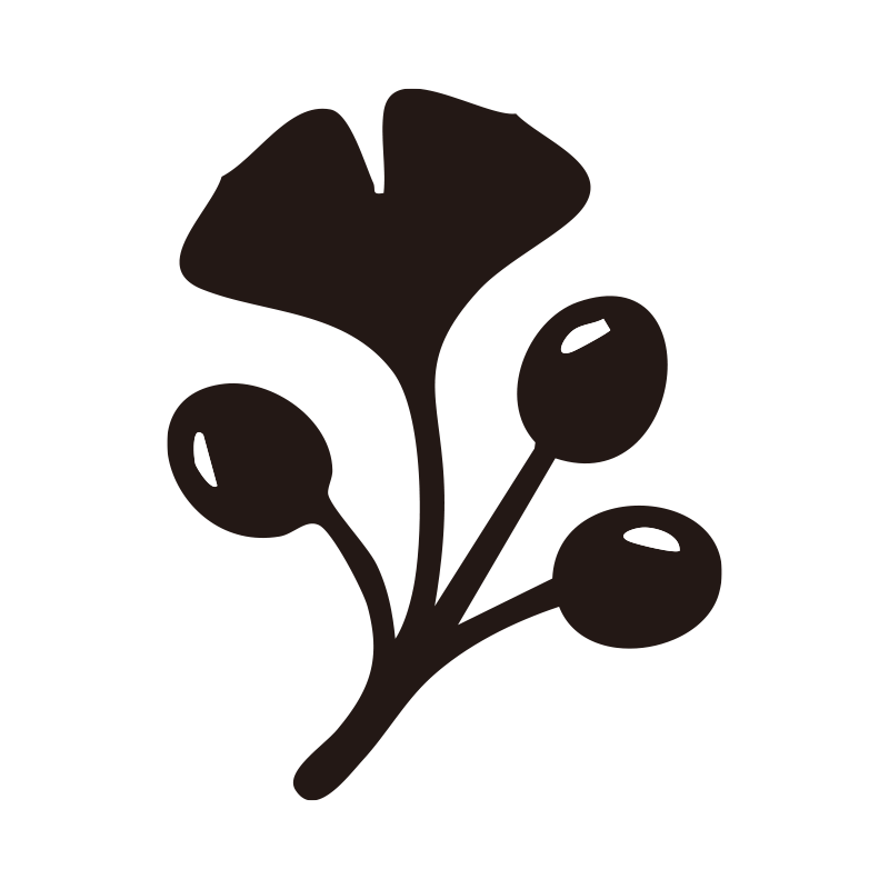 秋の味覚である銀杏（ぎんなん）