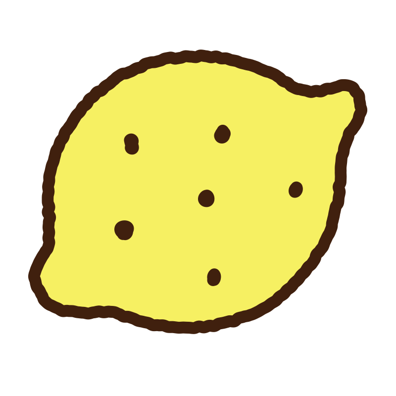 鮮やかなイエローが目を引くレモ