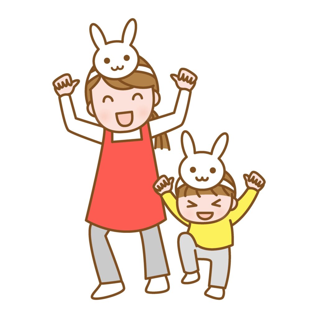 保育園で使えるイラスト素材です