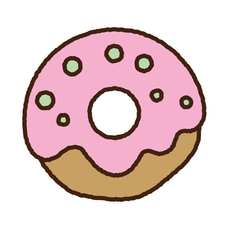 ドーナツのアイコンの魅力を最大