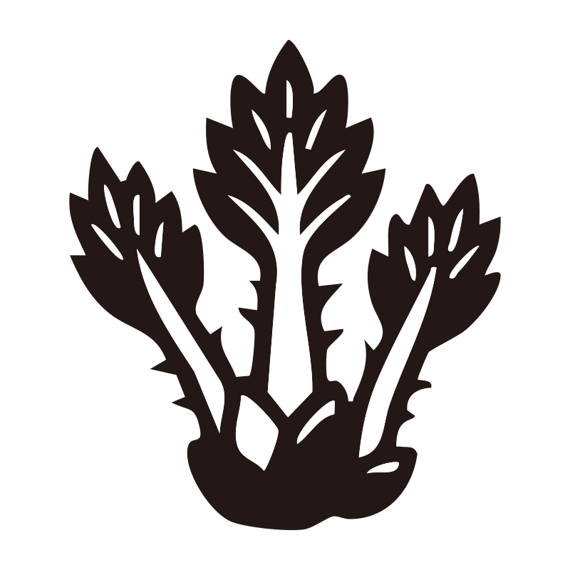 たらのめを描いたシンプルなモノ