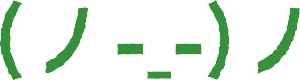 やってられんーー！可愛い顔文字