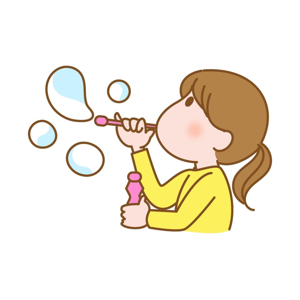 子どもの遊びのイラスト素材です