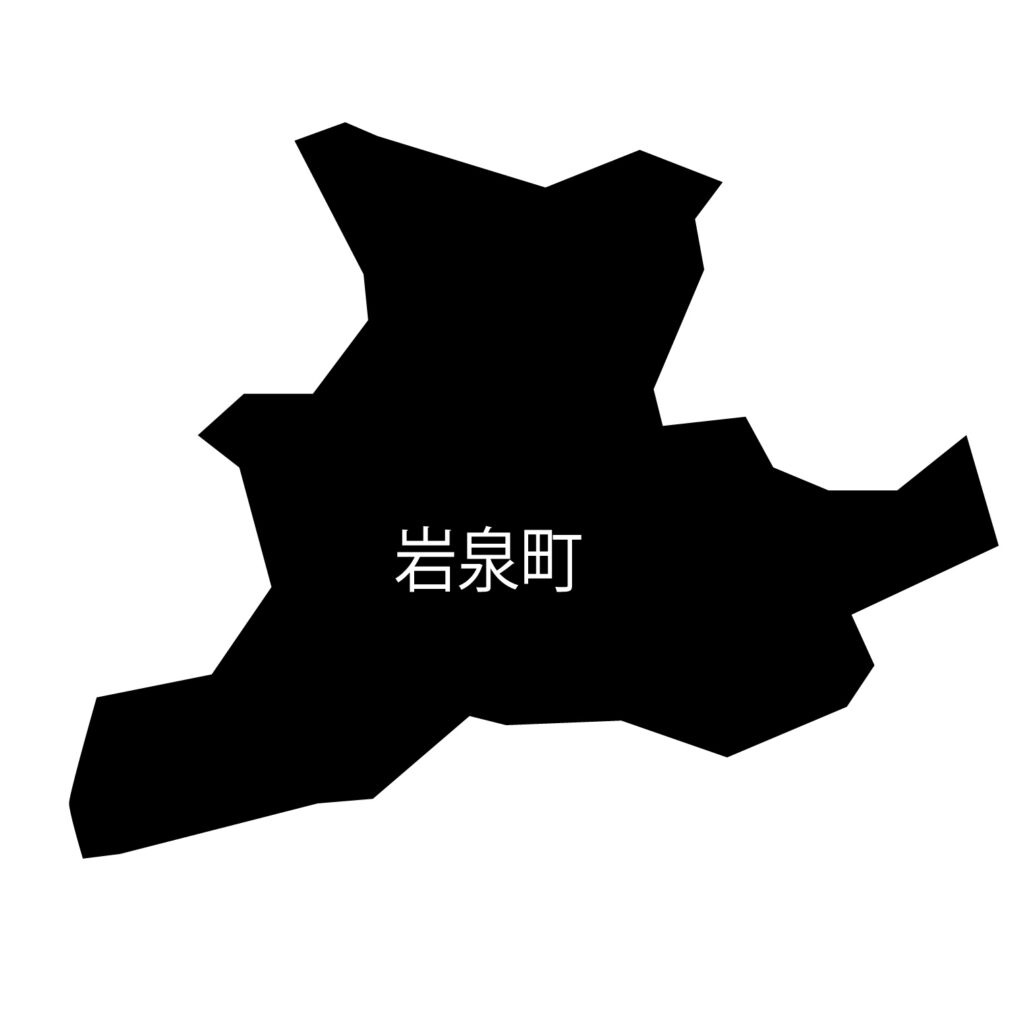 「岩泉町」のアイコン素材です。