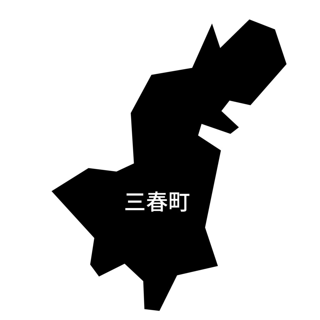 「三春町」のアイコン素材です。