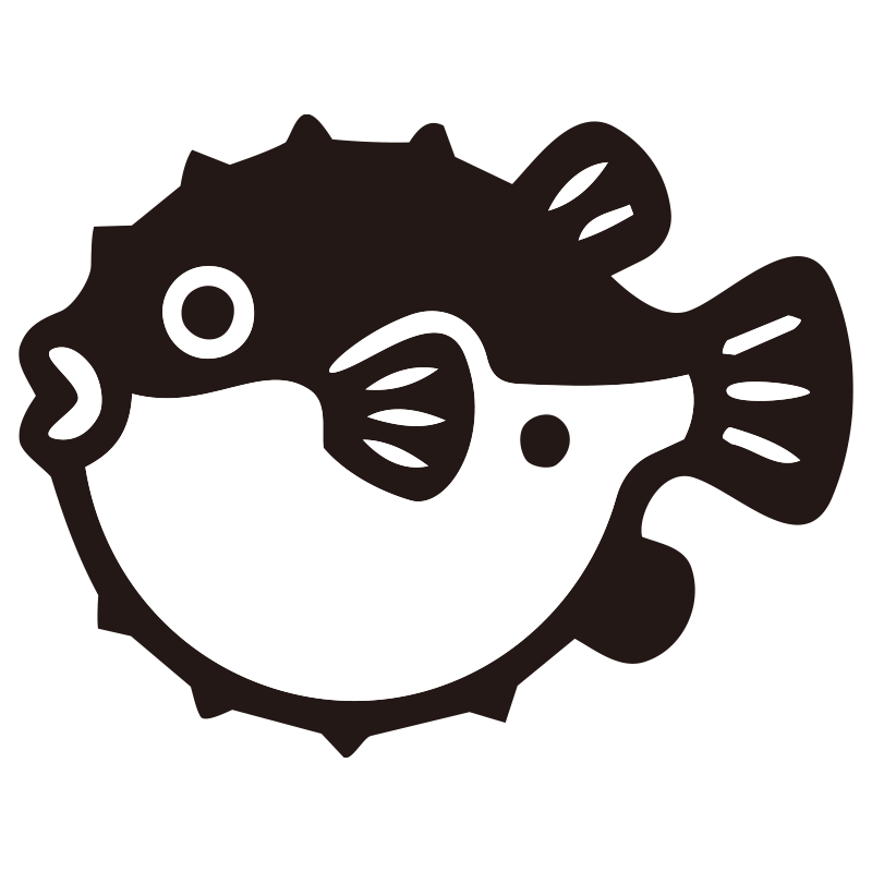 ぷっくりと膨らんだユーモラスな