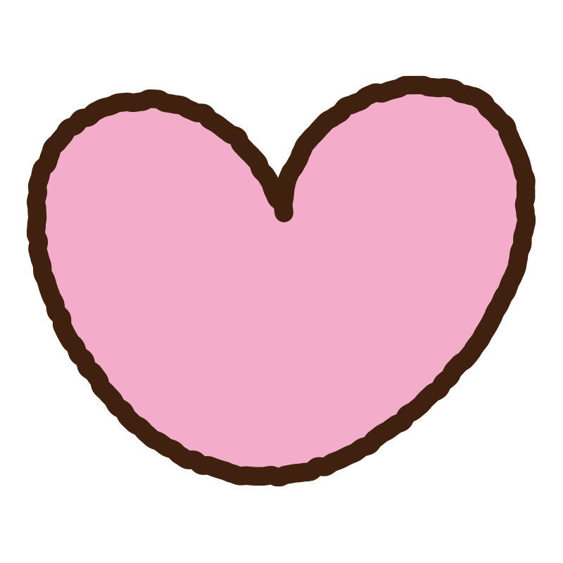 愛や優しさを象徴する、シンプル