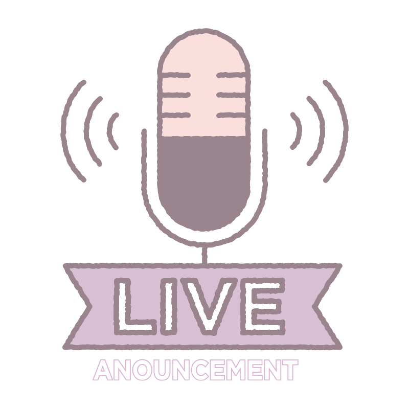 ライブを描いた､手書き風の温か