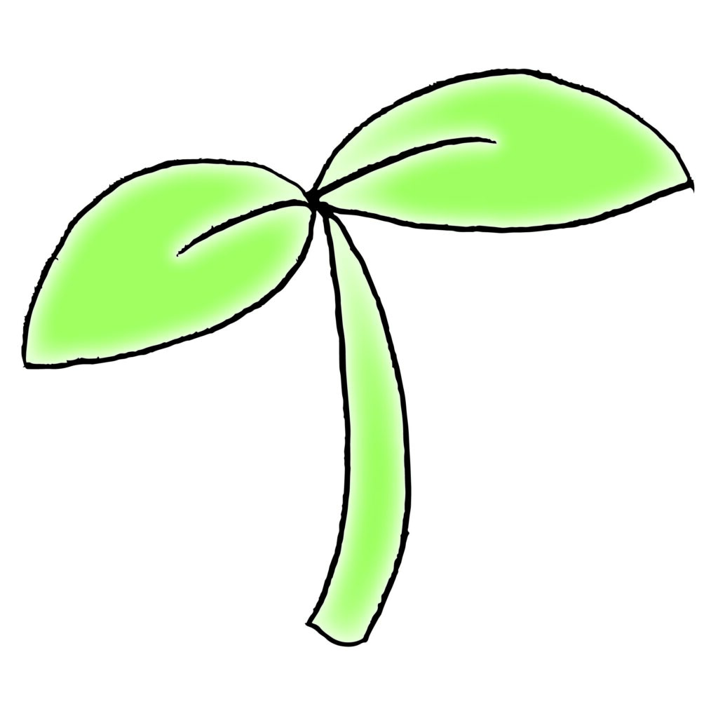 手描きの水彩タッチで描かれた新