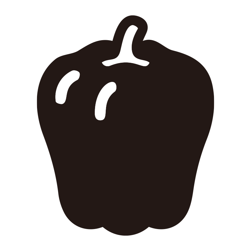 ピーマンの特徴を捉えた､洗練さ