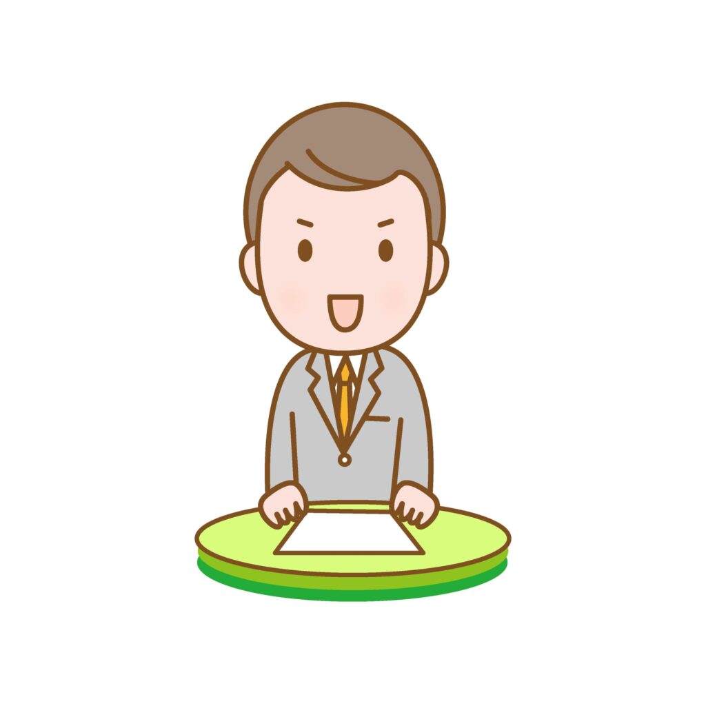 いろいろな職業のイラストです。