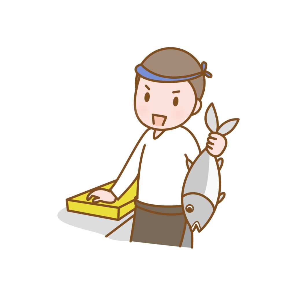 いろいろな職業のイラストです。