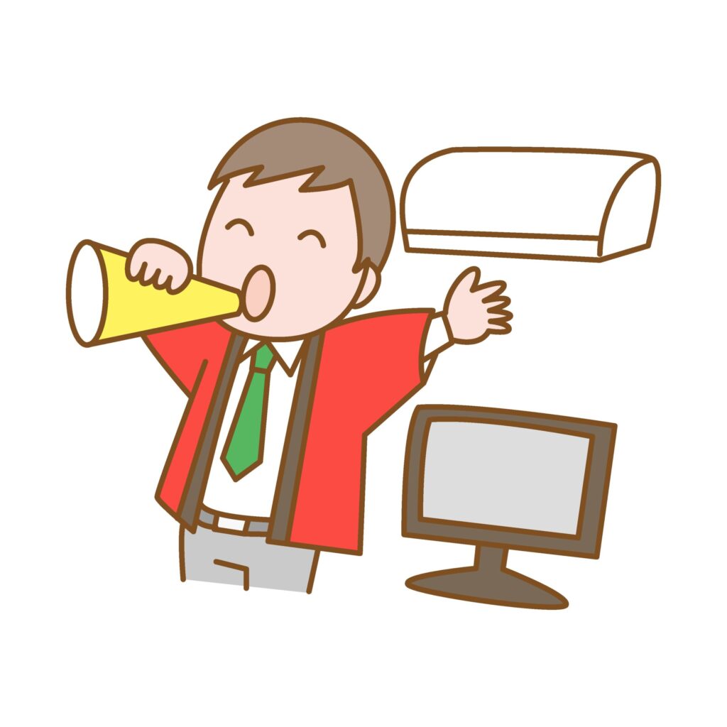 いろいろな職業のイラストです。