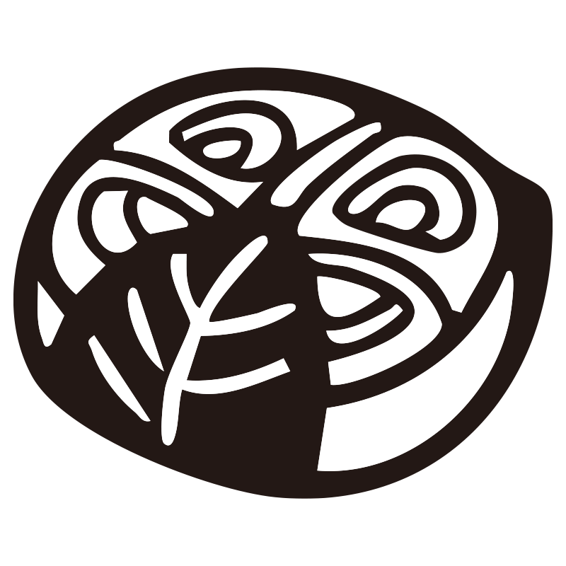 押し寿司を描いたシンプルなモノ