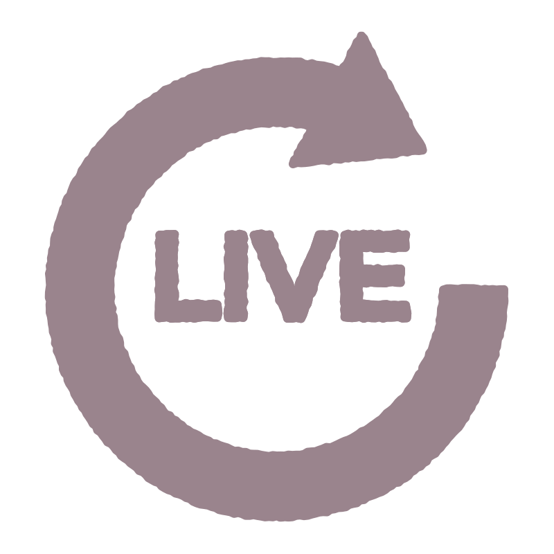 ライブを描いた､手書き風の温か