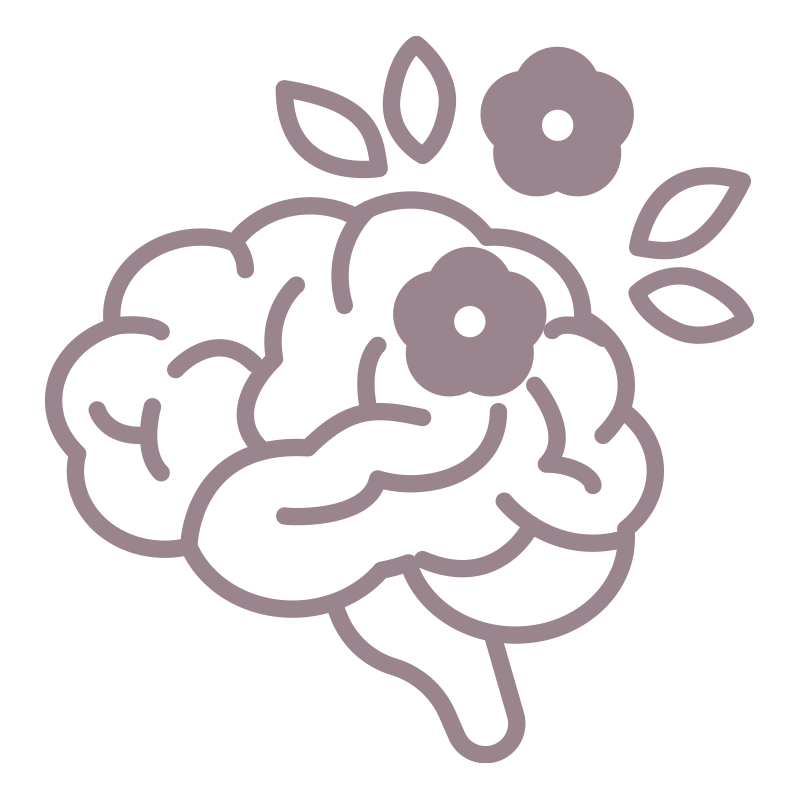 メンタルケアを描いた､手書き風