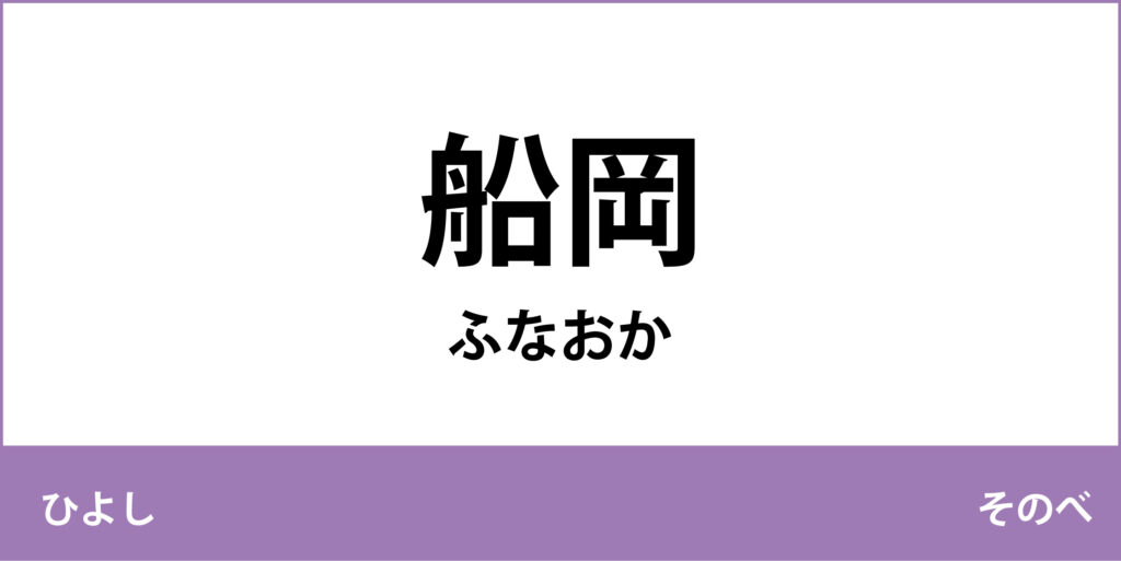 駅名標「駅」のアイコンです。 