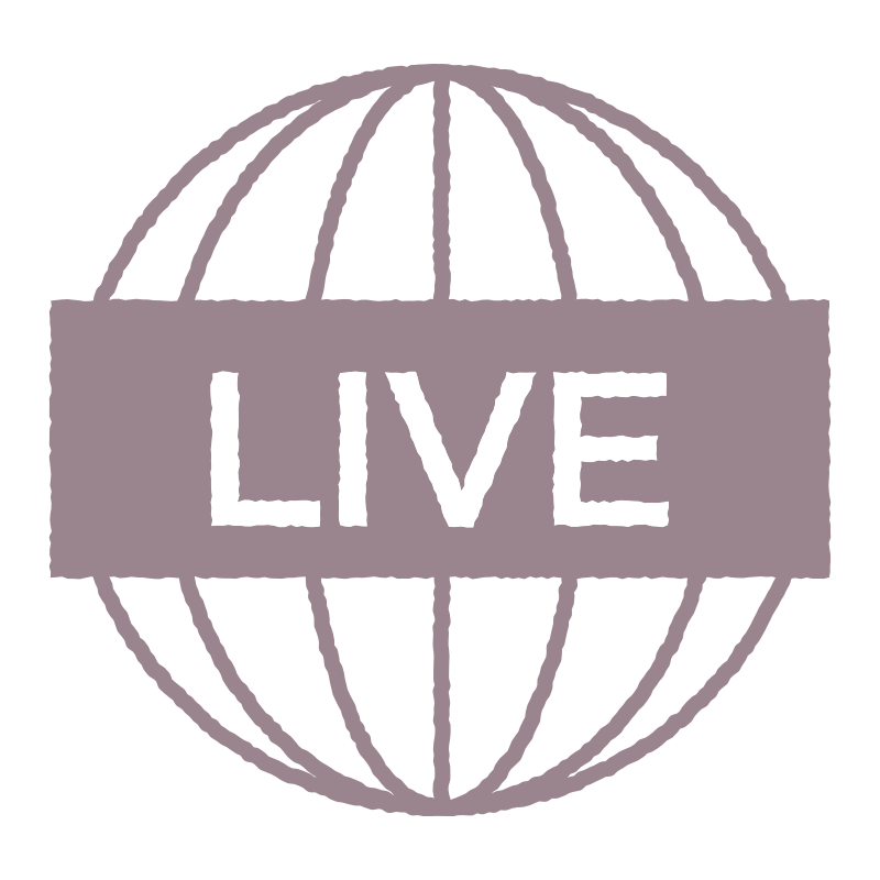 ライブを描いた､手書き風の温か